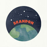 "Out of this World" - Custom Stickers in Mercury by Pixel and Hank - In Use