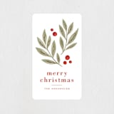 "Wintergreens" - Custom Stickers in Eucalyptus by Wildfield Paper Co - In Use