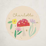 "Fairy Valentines" - Custom Stickers in Cream by Kiersten Garner - Front