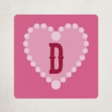 "Pink Poney Club" - Custom Stickers in Rose by Studio Suku - Front