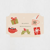 "Holiday Mood" - Custom Stickers in Peach by Vera Lim - In Use