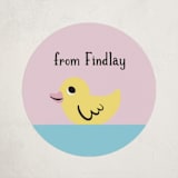 "The Bomb" - Custom Stickers in Acai by mo kelley - Front