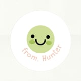 "Water beads" - Custom Stickers in Rainbow by Hudson meet Rose - In Use