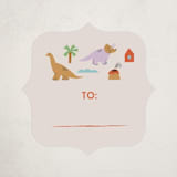 "Dinomite Quest" - Custom Stickers in Vanilla by Kartika Paramita - Front