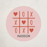 "Tic Tac Toe" - Custom Stickers in Candy by Oma N. Ramkhelawan - Front