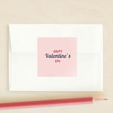 "Valentine Decoder" - Custom Stickers in Cupid by Bethany Anderson - Front