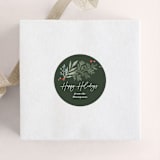 "Evergreens2" - Custom Stickers in Evergreen by Kristen Smith - Front