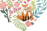 "Red Fox" - Custom Stickers in Carnation by Shannon Chen of Four Wet Feet Studio - In Use