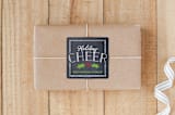 "Chalkboard Cheer" - Custom Stickers in Chalkboard by Erin Deegan - Front