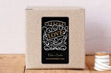 "Homemade + Love" - Custom Stickers in Ink by Joanne James - Front