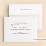 "graceful" - Confirmation Thank You Cards in Rose by Nicoletta Savod - FREE Recipient Addressing