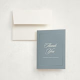 "Covenant" - Foil-Pressed Confirmation Thank You Cards in Bluebell by Jessica Williams - Card with Envelope