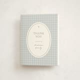 "Gentle Beginnings" - Foil-Pressed Confirmation Thank You Cards in Powder by Stephanie Heinrich Godbout - Front
