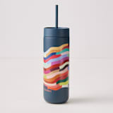 "Strata" - Carter Cold Tumblers in Stone Blue by melanie mikecz - Carter Cold Tumbler