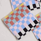 "Checkered" - Coasters in Modern by Baumbirdy - Detail