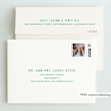 "Bright Future" - Children's Birthday Party Thank You Cards in Cool Mint by Annie Clark - FREE Recipient Addressing