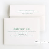 "PALpaca" - Children's Birthday Party Thank You Cards in Aqua by Jessie Steury - FREE Recipient Addressing