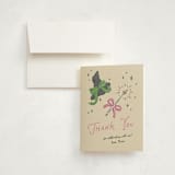 "Spellbound" - Children's Birthday Party Thank You Cards in Butter by Pixel and Hank - Front