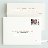 "Big Two" - Children's Birthday Party Thank You Cards in Dusty Rose by Snow and Ivy - FREE Recipient Addressing