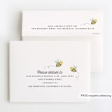 "Buzzing Beehive" - Children's Birthday Party Thank You Cards in Daisy by Karidy Walker - FREE Recipient Addressing