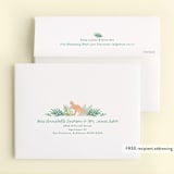 "Dino Friends" - Children's Birthday Party Thank You Cards in Graphite by Alethea and Ruth - FREE Recipient Addressing