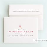 "Ice Cream Parlor" - Children's Birthday Party Thank You Cards in Blush by Nicoletta Savod - FREE Recipient Addressing