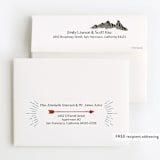 "Wild Blue Yonder" - Children's Birthday Party Thank You Cards in Cornflower by Emily Skinner - FREE Recipient Addressing