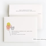 "Time to party!" - Children's Birthday Party Thank You Cards in Peach by Karidy Walker - FREE Recipient Addressing