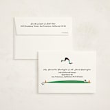 "Kick It Soccer Ball" - Children's Birthday Party Thank You Cards in Grass by Becky Nimoy - FREE Recipient Addressing