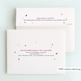 "Festive Bunting" - Children's Birthday Party Thank You Cards in Magenta by Melissa Egan of Pistols - FREE Recipient Addressing
