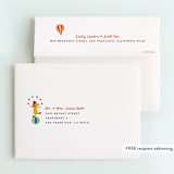 "Fritelle" - Children's Birthday Party Thank You Cards in Cherry by chocomocacino - FREE Recipient Addressing