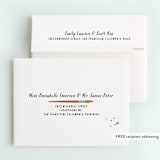 "Paint Kit" - Children's Birthday Party Thank You Cards in Tangerine by Shari Margolin - FREE Recipient Addressing