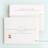 "Winter" - Children's Birthday Party Thank You Cards in Lemon by Lori Wemple - FREE Recipient Addressing