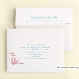 "Darling Mermaid" - Children's Birthday Party Thank You Cards in Bubblegum by Oscar and Emma - Karly Depew - FREE Recipient Addressing