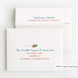 "Around the Sun" - Children's Birthday Party Thank You Cards in Midnight by Cat Caudillo - FREE Recipient Addressing