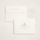 "Woodland Garden" - Children's Birthday Party Thank You Cards in Bluebell by Angela Thompson - FREE Recipient Addressing