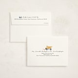 "Ready Two Dig" - Children's Birthday Party Thank You Cards in Mint by Britt - FREE Recipient Addressing