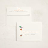 "Preppy carnival" - Children's Birthday Party Thank You Cards in Wasabi by Creo Study - FREE Recipient Addressing