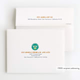 "Tri Birthday" - Children's Birthday Party Thank You Cards in Teal by Itsy Belle Studio - FREE Recipient Addressing