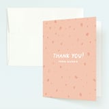 "Calling All Princesses" - Children's Birthday Party Thank You Cards in Blush by Half Pint Studio - Front