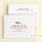 "Through The Woods" - Children's Birthday Party Thank You Cards in Candy Apple by Karidy Walker - FREE Recipient Addressing
