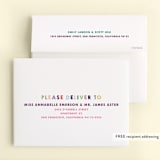 "This Gal" - Children's Birthday Party Thank You Cards in Fuchsia by Baumbirdy - FREE Recipient Addressing