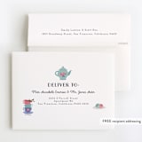 "Disney's Alice In Wonderland Birthday" - Children's Birthday Party Thank You Cards in Sky by Annie Holmquist - FREE Recipient Addressing