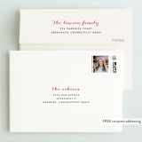 "Stacked Balloon" - Children's Birthday Party Thank You Cards in Burnt Orange by Lori James - FREE Recipient Addressing