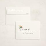 "A Goofy Birthday" - Children's Birthday Party Thank You Cards in Teal by JeAnna Casper - FREE Recipient Addressing