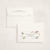 "Cinderella Storybook Birthday" - Children's Birthday Party Thank You Cards in Teal by Three Wings North - FREE Recipient Addressing