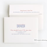 "One Two Three" - Children's Birthday Party Thank You Cards in Carnival by Susan Brown - FREE Recipient Addressing