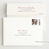 "Rock on" - Children's Birthday Party Thank You Cards in Tangerine by Kate Sorensen - FREE Recipient Addressing
