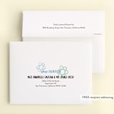 "Scientifically proven" - Children's Birthday Party Thank You Cards in Ice by Tennie and Co. - FREE Recipient Addressing