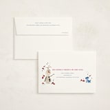 "Disney's Frozen Elements" - Children's Birthday Party Thank You Cards in Frost by Sarah Knight - FREE Recipient Addressing